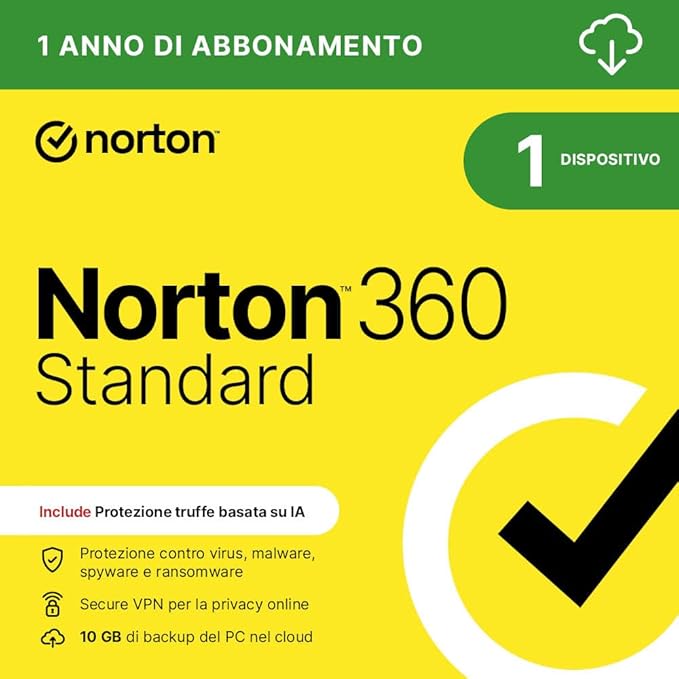 Norton 360 Standard - 1 Dispositivo
